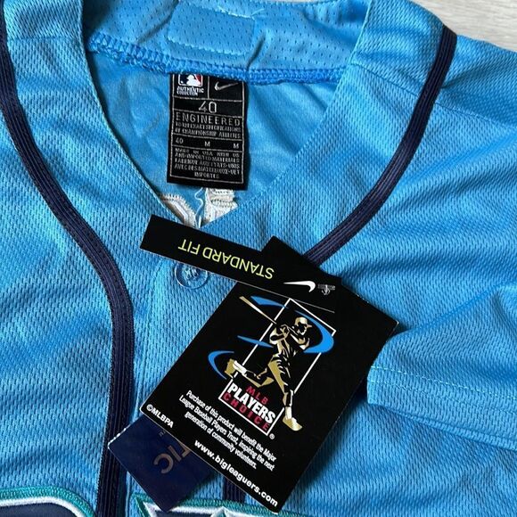 Men's Seattle Mariners Julio Rodriguez Royal Alternate Jersey Size M in Blue NWT - Picture 3 of 4